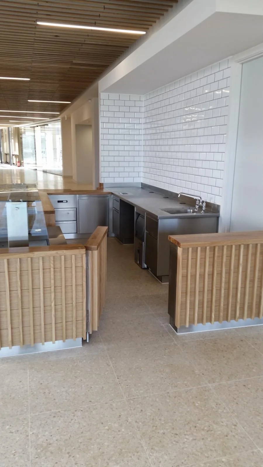 Completed commercial interior work by PRODECS