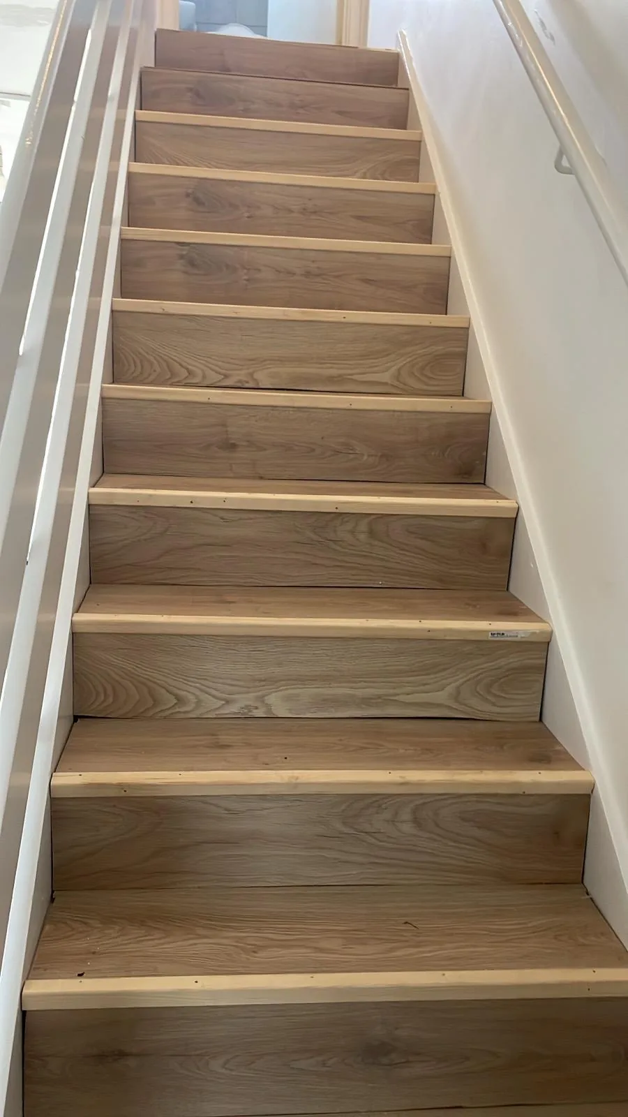 Refurbished residential staircase